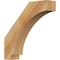 Ekena Millwork 4"W x 18"D x 18"H Imperial Rough Sawn Knee Brace, Western Red Cedar BRC04X18X18IMP00RWR - alternate 1